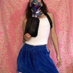 Black tight to body bag.